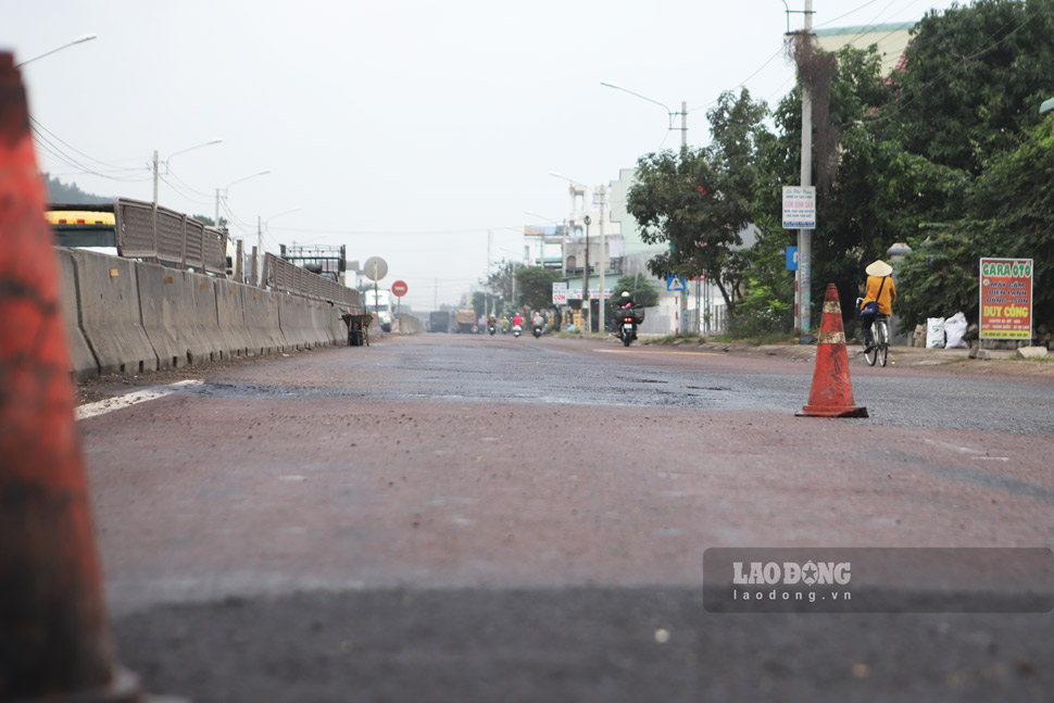 National Highway 1A through Binh Dinh. Illustration photo: Hoai Luan