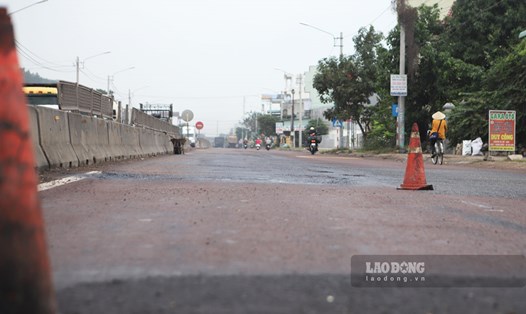 Quốc lộ 1A qua Bình Định. Ảnh minh họa: Hoài Luân