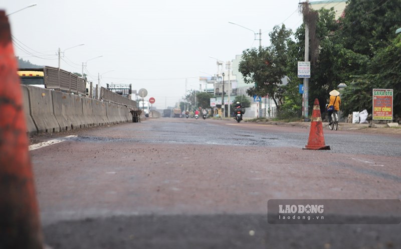 National Highway 1A through Binh Dinh. Illustration photo: Hoai Luan