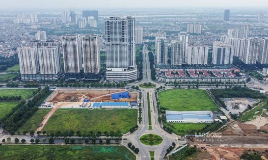 Phân khúc bất động sản như chung cư, đất nền dự báo sẽ có tiềm năng trong năm 2025. Ảnh minh họa: Hải Anh