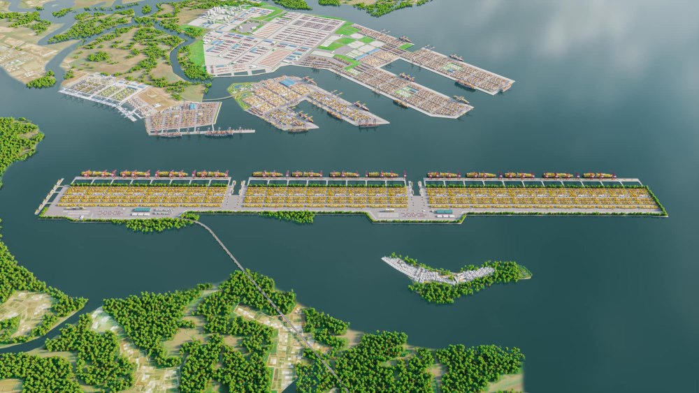 Approval of investment policy for Can Gio international transit port project. Photo: VGP