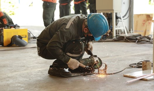 Quảng Ngãi cần tuyển dụng 16.300 lao động, mức lương, thấp nhất 6 triệu đồng, cao nhất 22 triệu đồng/tháng. Ảnh: Hòa Phát Dung Quất