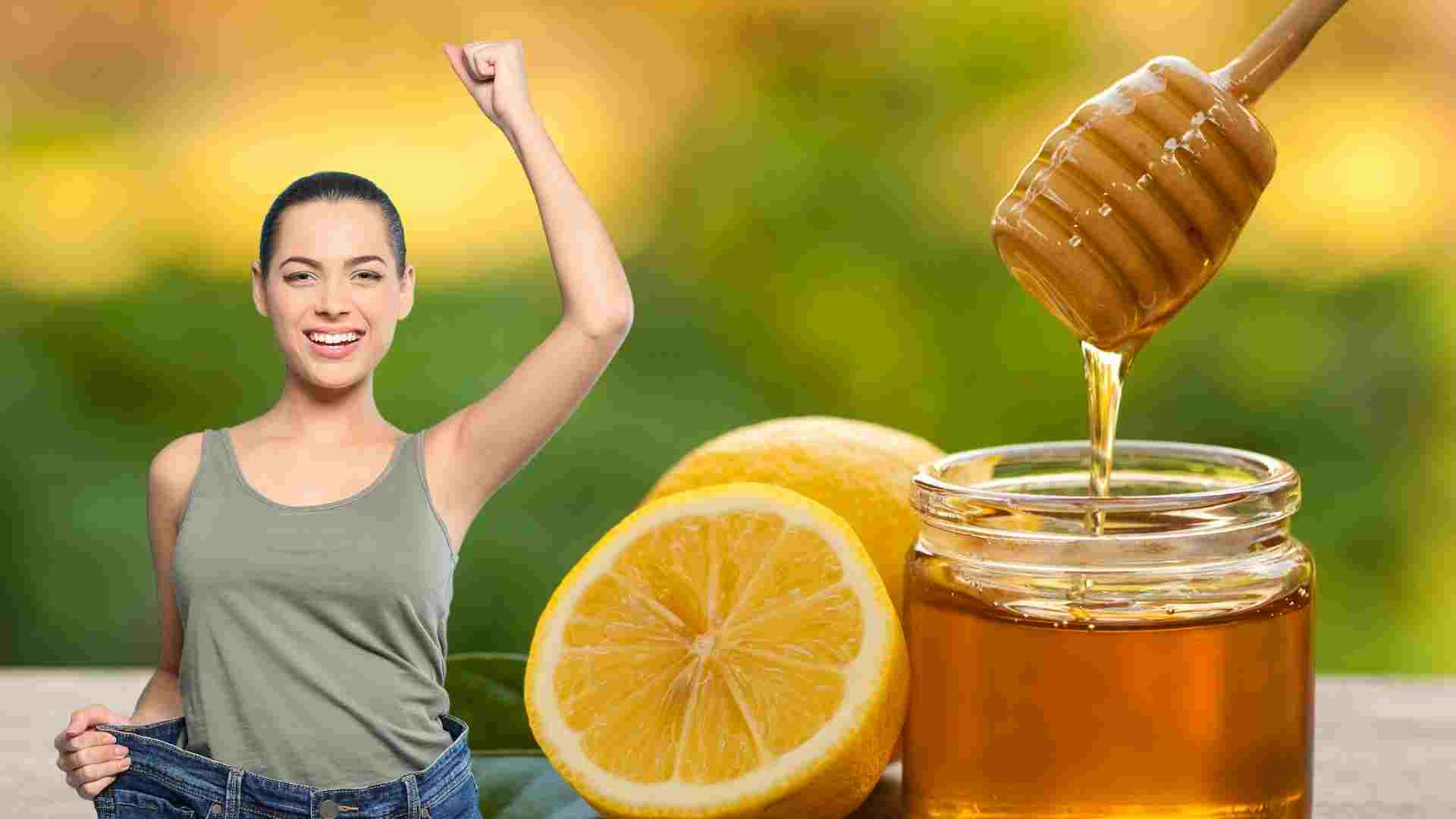 Honey water helps reduce visceral fat. Graphics: Ha May