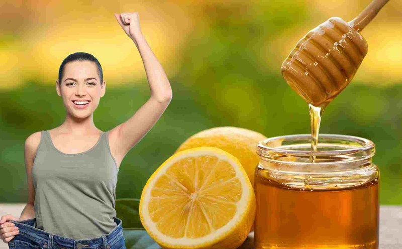Honey water helps reduce visceral fat. Graphics: Ha May