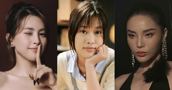 Miss Tieu Vy, Thien An, Ky Duyen act in Tet movie. Photo: Producer.