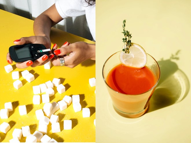 Drinks that help reduce blood sugar levels. Graphics: Minh Nhat