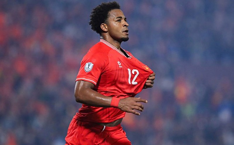 Striker Xuan Son is expected to be among the players receiving the most bonuses of the Vietnamese team after the ASEAN Cup 2024. Photo: Minh Dan