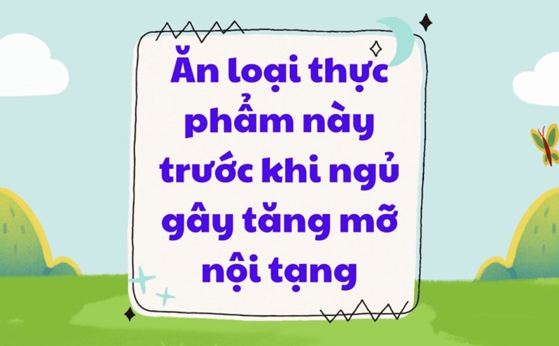 Eating this food before bed causes increased visceral fat