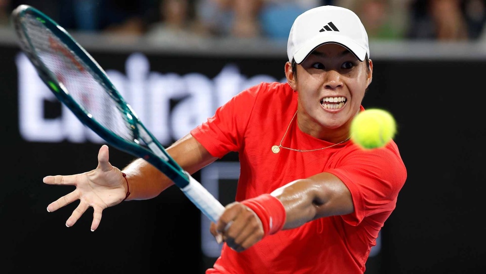 Learner Tien shocked fifth seed Daniil Medvedev in the second round of the Australian Open. Photo: ATP Tour