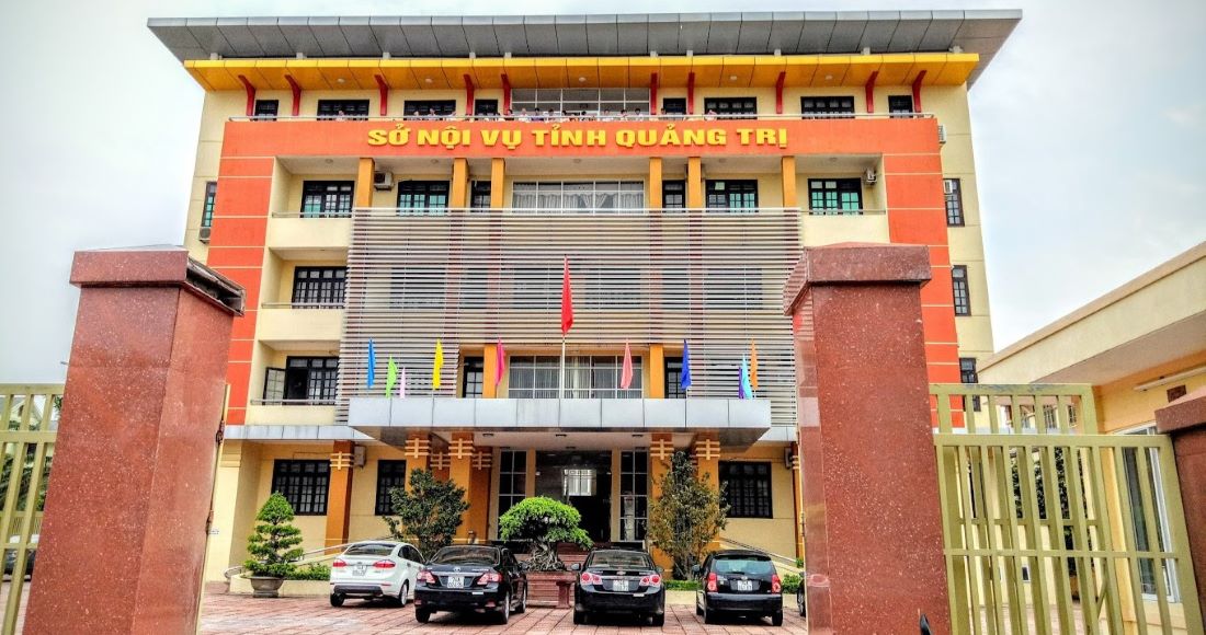 Headquarters of the Department of Home Affairs of Quang Tri province, where Mr. Nguyen Van Hiet - Deputy Director of the Department of Home Affairs of the province retired early. Photo: N.Trang