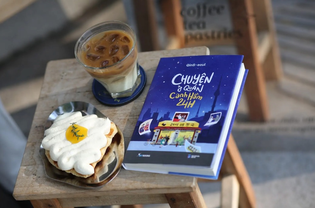 Story book at 24-hour soup shop. Photo: Interviewee