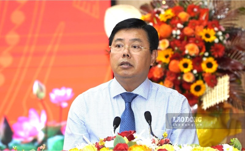 Mr. Nguyen Tien Hai - New Secretary of Kien Giang Provincial Party Committee. Photo: Nguyen Anh