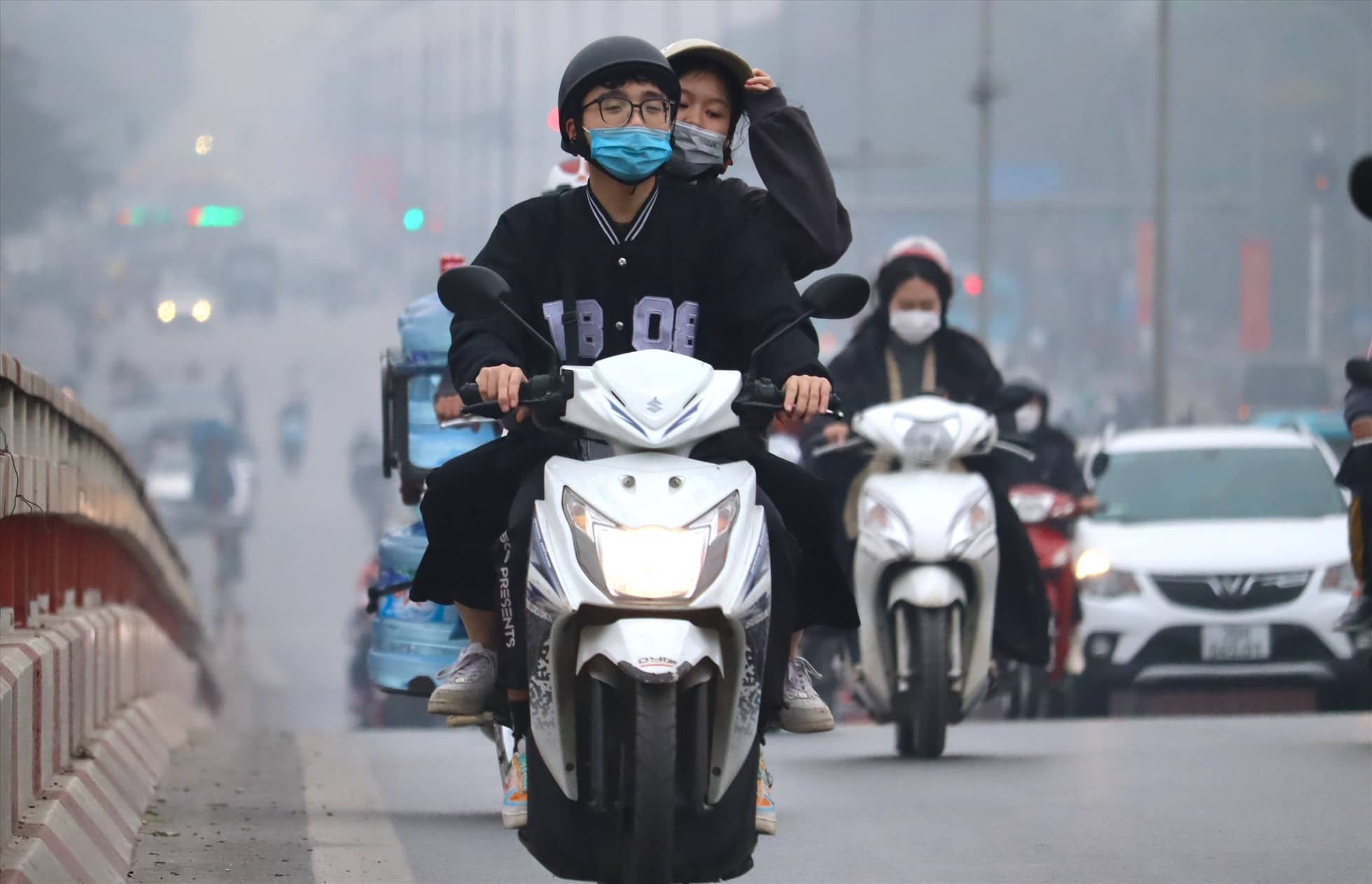 Hanoi weather forecast tomorrow, January 18, has fog in the early morning. Photo: Hai Danh