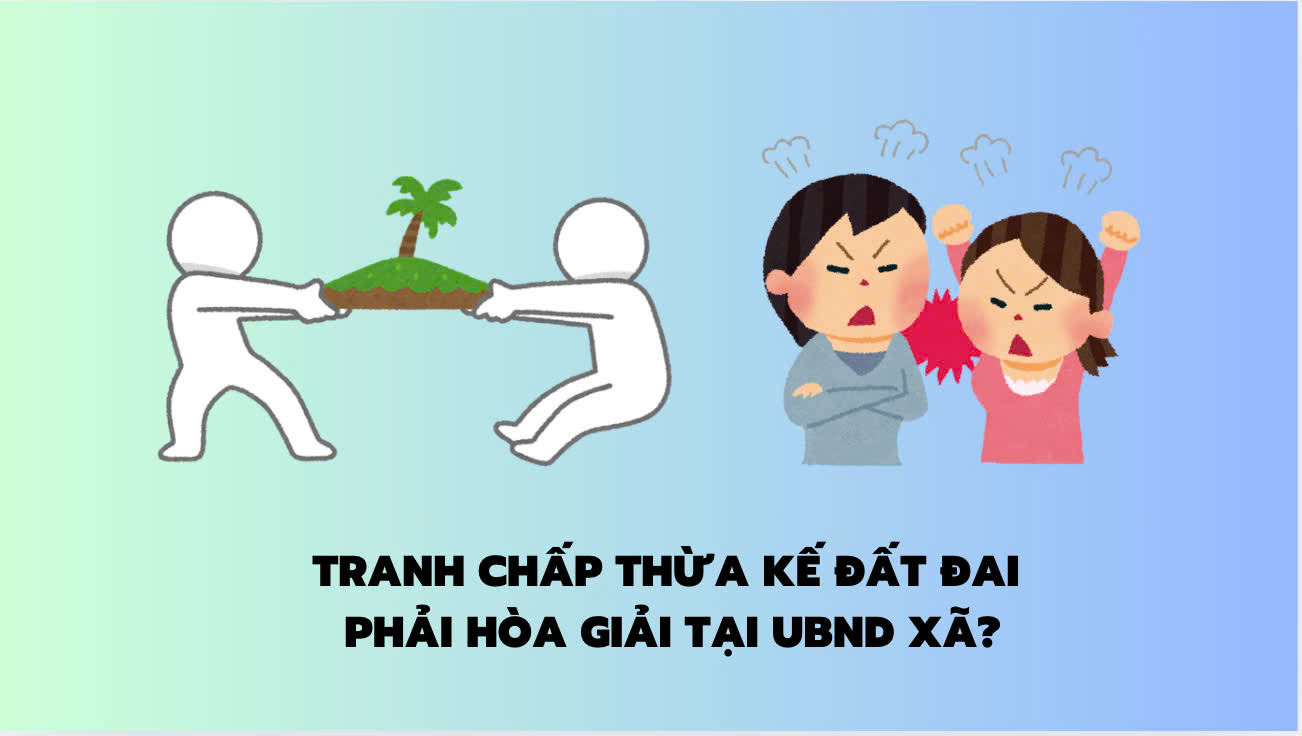 Land inheritance disputes must be mediated at the Commune People's Committee?