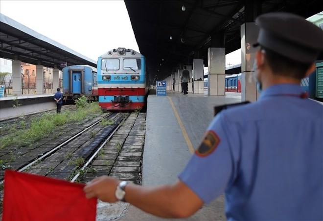 North-South railway with its terminus at Saigon station (HCMC). Photo: Truong Nguyen