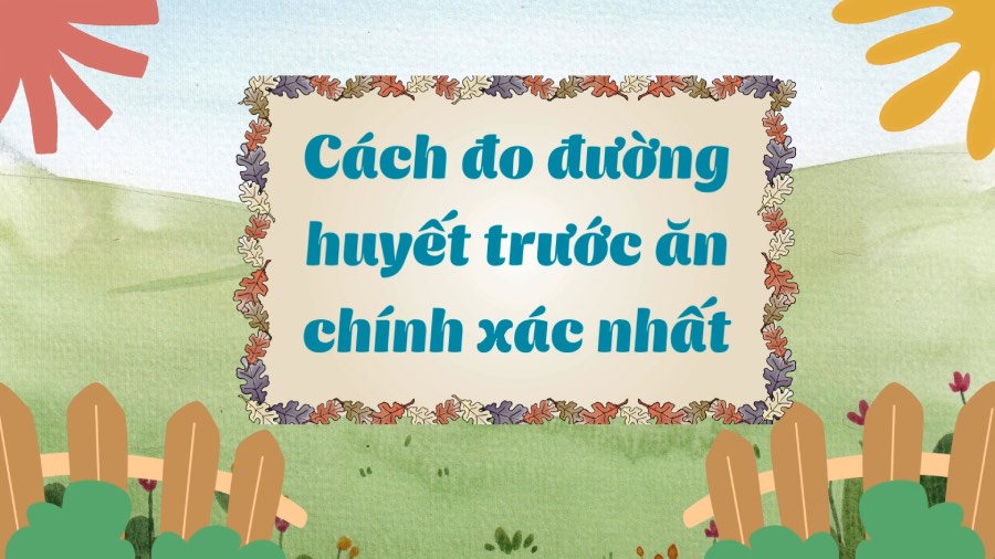 The most accurate way to measure blood sugar before meals