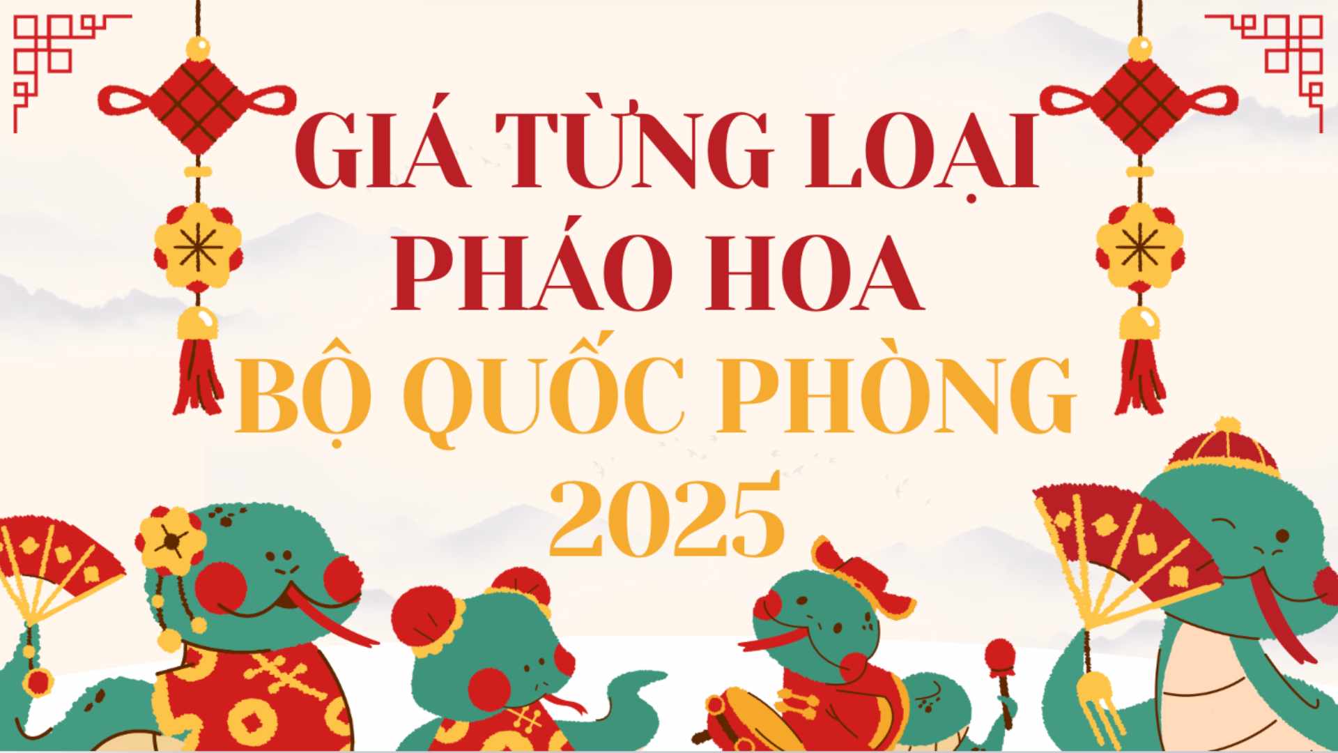 Latest update on prices of each type of fireworks of the Ministry of National Defense 2025. Design: Thanh Binh.