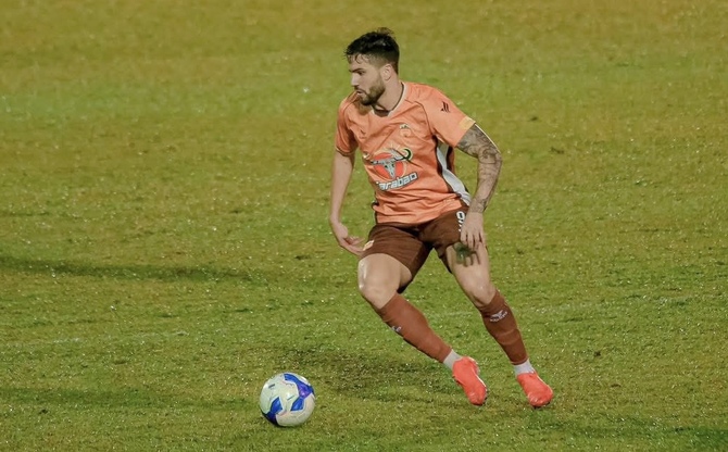 Jeferson Elias joined the team in Thai League 2 after parting ways with Hoang Anh Gia Lai. Photo: HAGL