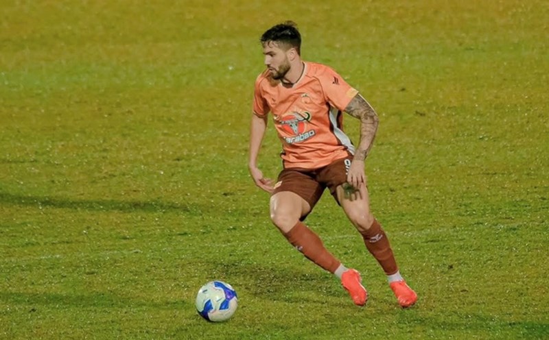 Jeferson Elias joined the team in Thai League 2 after parting ways with Hoang Anh Gia Lai. Photo: HAGL