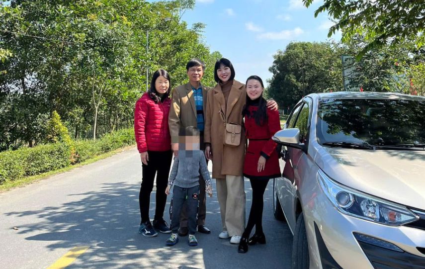 Captain Tran Tu Linh is looking forward to returning home to celebrate Tet with her family after a difficult year. Photo: Character provided