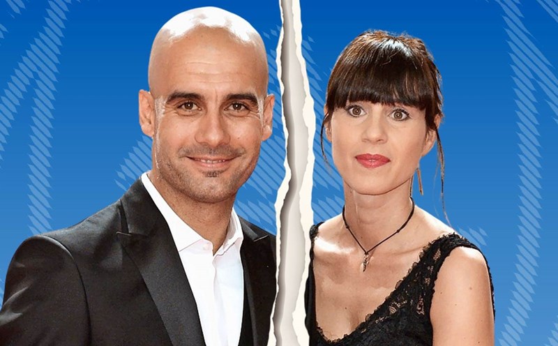 Coach Pep Guardiola and his wife split after 30 years of marriage. Photo: The Sun