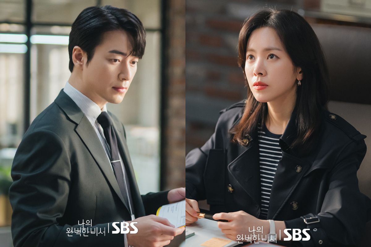 Lee Joon Hyuk and Han Ji Min in "Love Scout". Photo: Producer