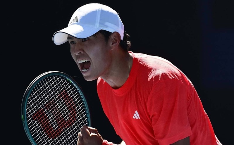 Learner Tien sets a record by reaching the fourth round of the Australian Open. Photo: ATP Tour