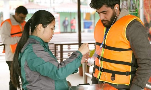 Năm 2025, ngành Du lịch tỉnh Ninh Bình đặt mục tiêu đón 2 triệu lượt khách quốc tế. Ảnh: Nguyễn Trường