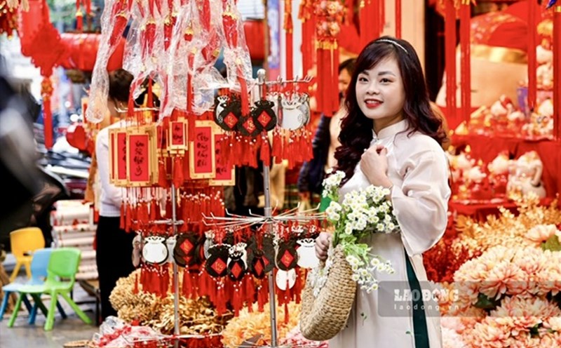 Hang Ma is brilliant on the eve of Tet. Photo: To The