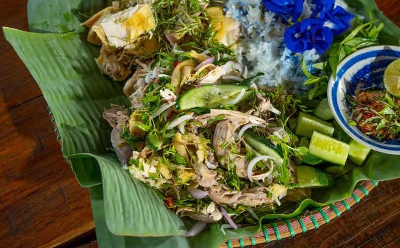 Tet away from home, missing Quang Tri's Cua chicken sticky rice. Photo: Pham Xuan Dung