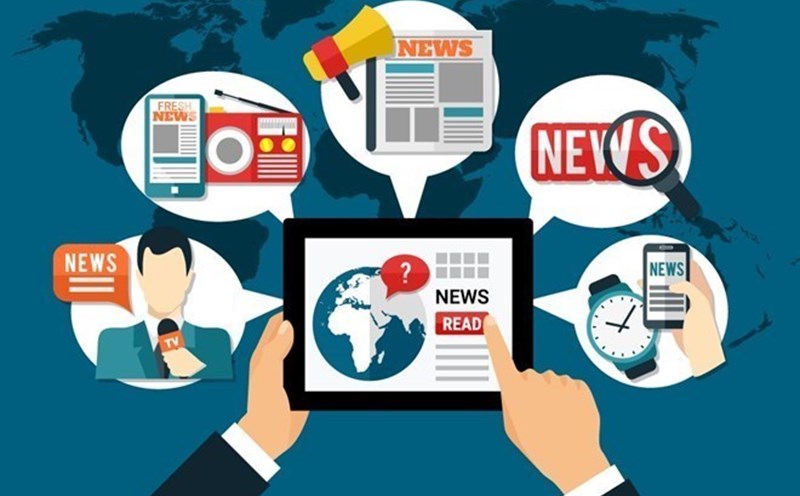 Localities such as Hanoi and Ho Chi Minh City are urgently researching and developing plans for press-media complexes or press-media corporations. Graphics: Tuan Anh