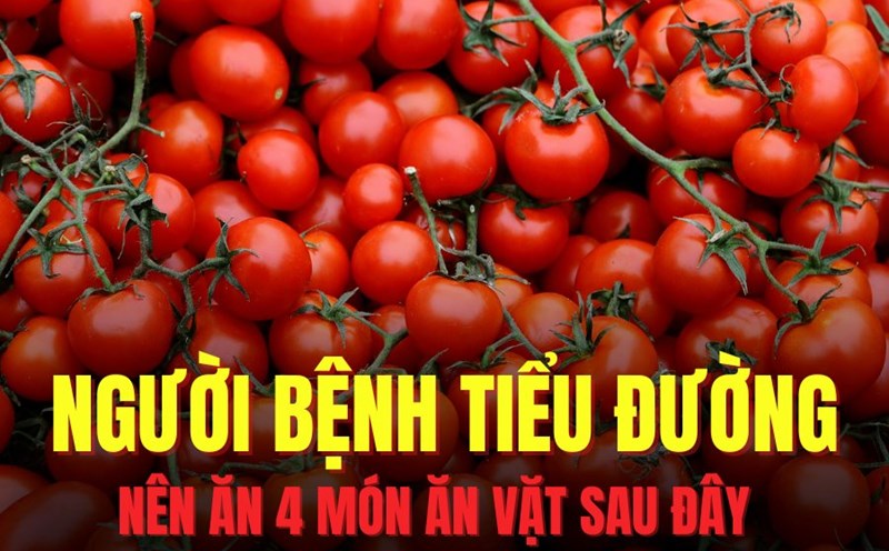 4 snacks that help stabilize blood sugar levels for diabetics. Graphics: Hoai Lan