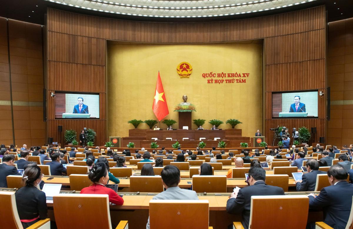 8th session, 15th National Assembly. Photo: Quochoi.vn