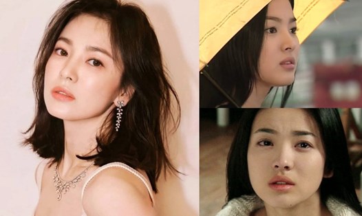 Song Hye Kyo trong phim "Trái tim mùa thu". Ảnh: Naver