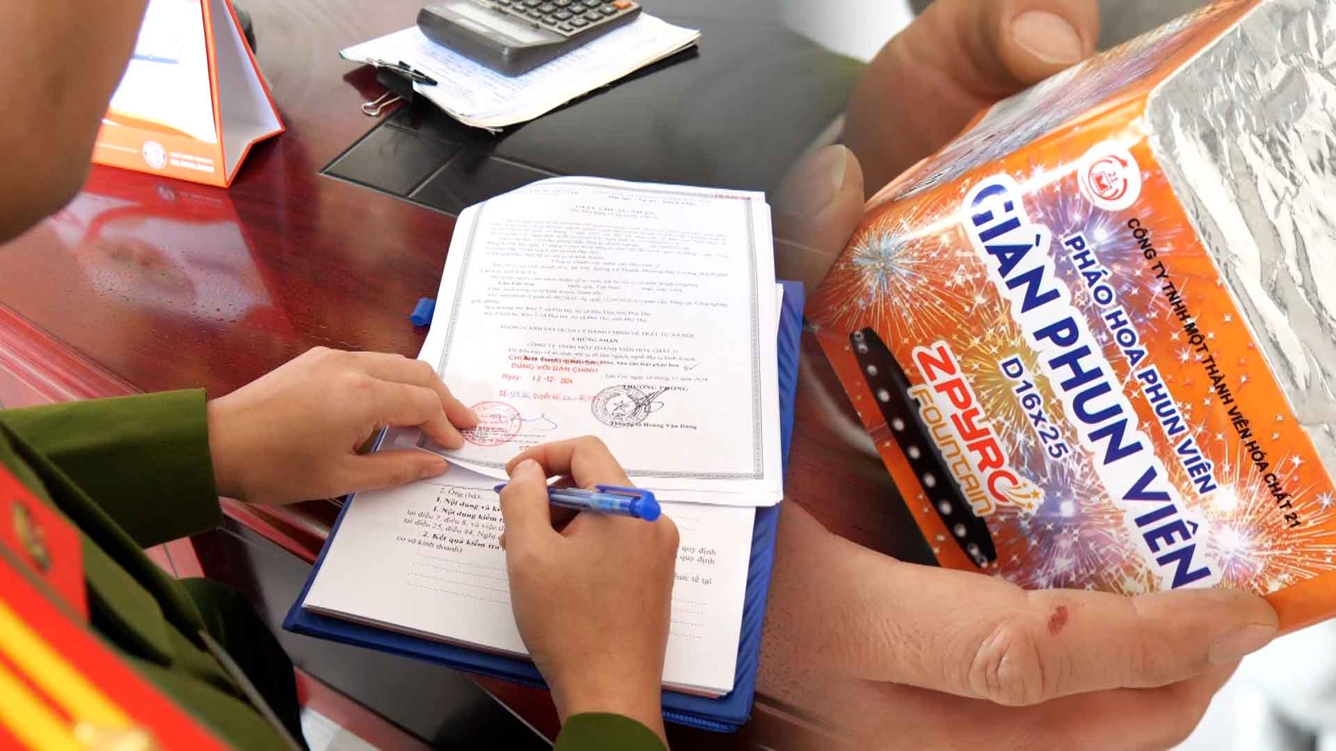 Tighten control over fireworks business during Lunar New Year