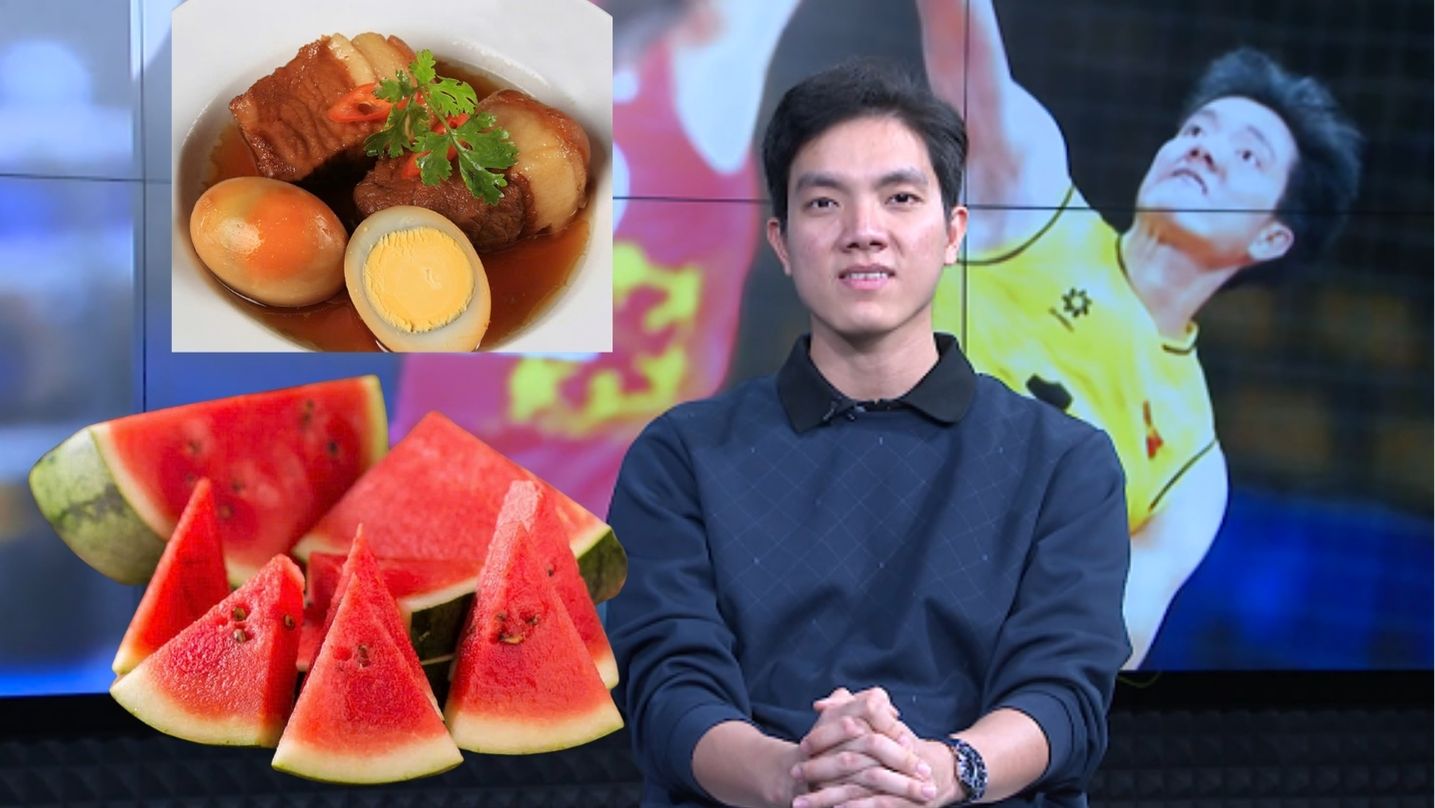 Pair Bich Tuyen is excited about the food and activities during Lunar New Year. Photo: Hoang Hue