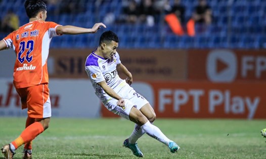 Hà Nội FC giành 3 điểm trước Đà Nẵng ở vòng 10 V.League 2024-2025. Ảnh: HNFC