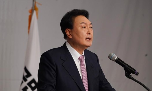 Tổng thống Yoon Suk Yeol đang bị luận tội. Ảnh: Xinhua