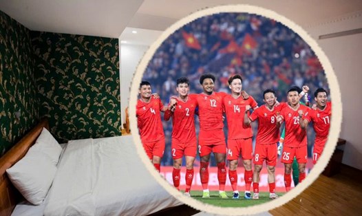 "Cháy" phòng nhà nghỉ, khách sạn quanh sân Việt Trì khi tuyển Việt Nam đấu Thái Lan ở chung kết ASEAN Cup 2024. Ảnh: KS.VA/Minh Dân