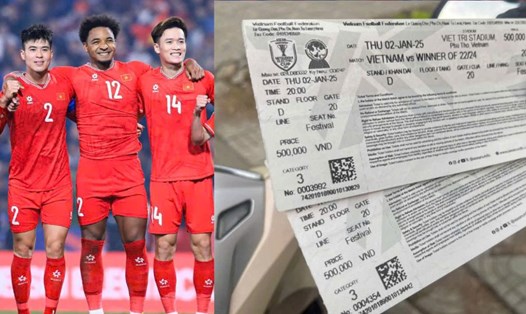 Phe vé tiếp tục tăng giá trước trận chung kết lượt đi ASEAN Cup 2024 giữa tuyển Việt Nam và Thái Lan. ảnh: Minh Dân/ Hoàng Huê