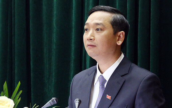 Mr. Nguyen Viet Oanh was elected Chairman of the People's Committee of Bac Giang province. Photo: Bac Giang Information Portal