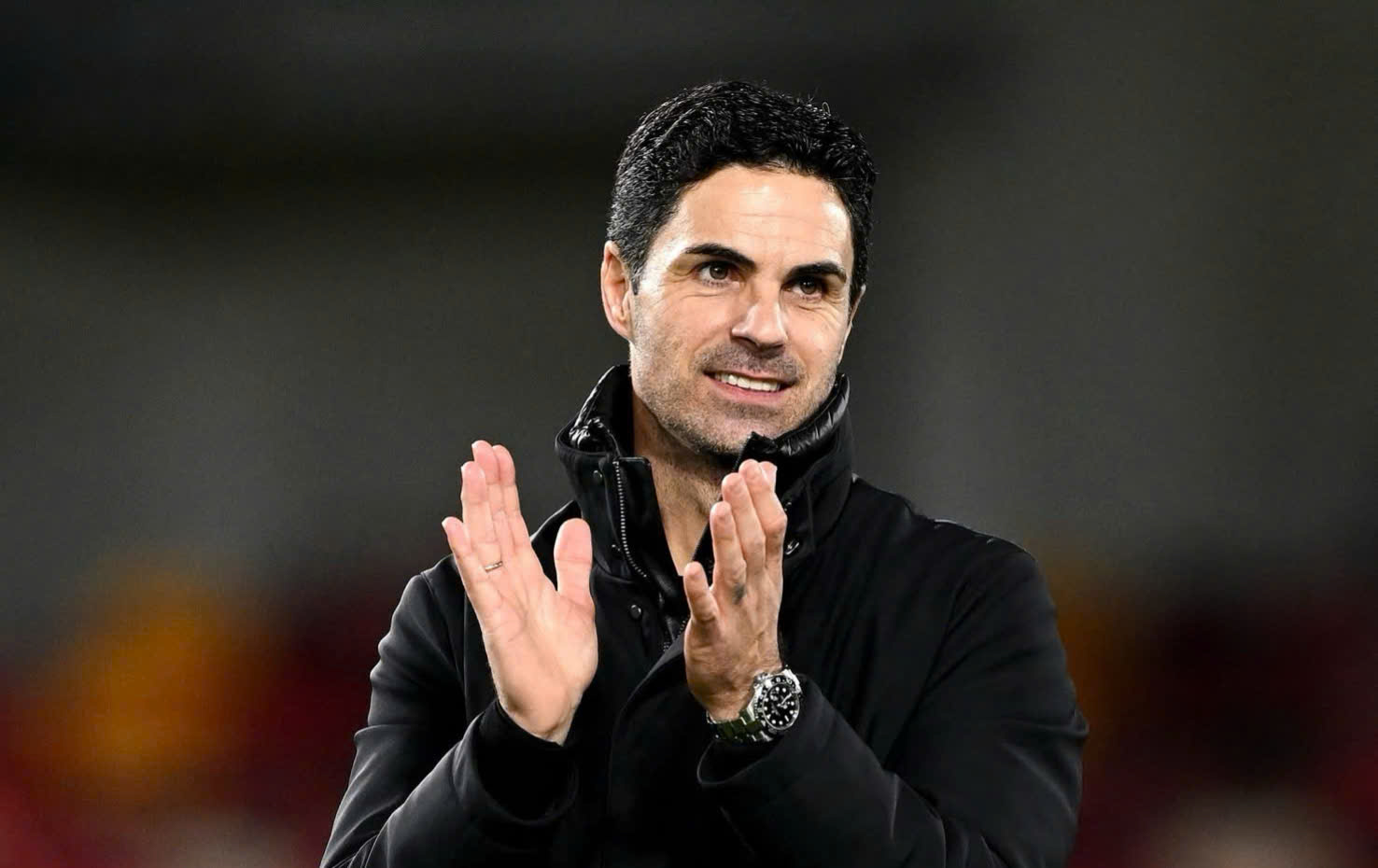 Mikel Arteta van dang giup Arsenal thi dau tot du vang Saka.  Anh: ARS