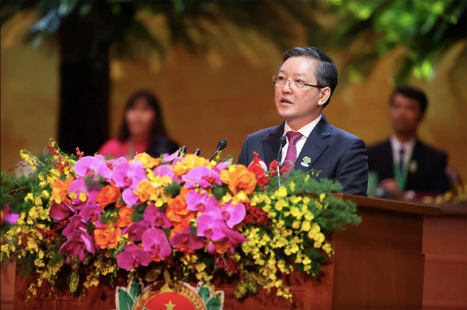 Chairman of the Vietnam Farmers' Union Luong Quoc Doan. Photo: Duc Thinh