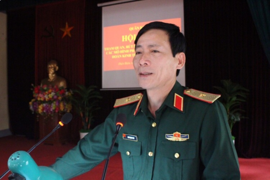 Deputy Commander of Military Region 2 Dinh Manh Phac retires from January 1, 2025. Photo: Military Region 2