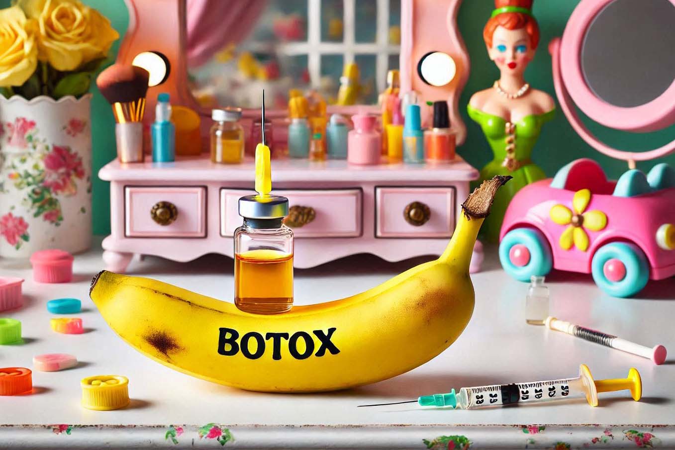 Dermatologist speaks out about facial care using banana peels to brighten and reduce wrinkles. Photo - AI: Ngoc Thuy