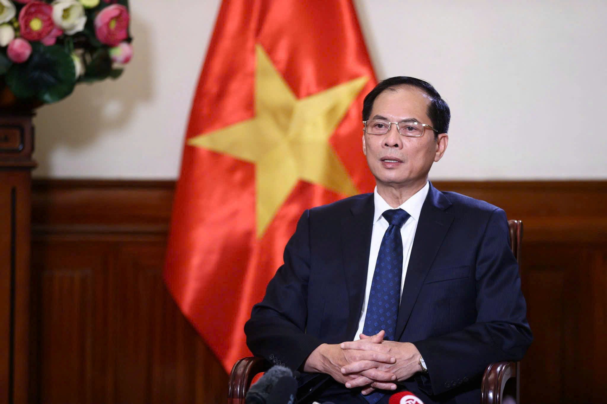 Member of the Party Central Committee, Deputy Prime Minister, Minister of Foreign Affairs Bui Thanh Son. Photo: Hai Nguyen