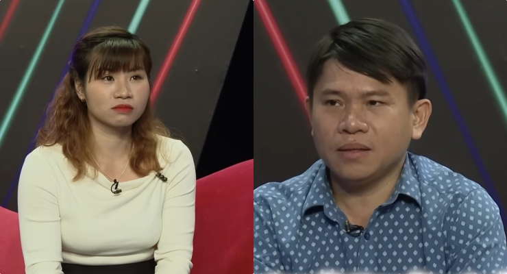 Couple at "You want to date". Photo: Producer.