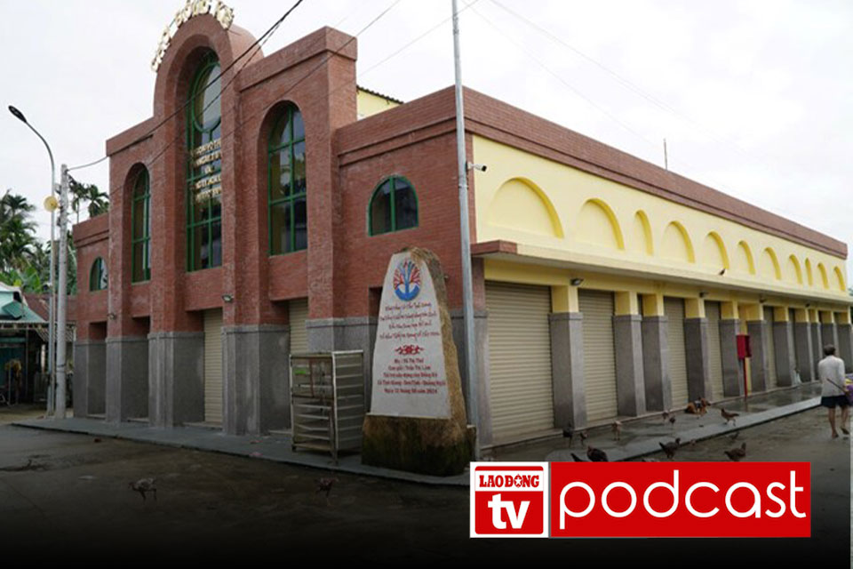 Morning news: The reason why the 12 billion VND market was completed but abandoned