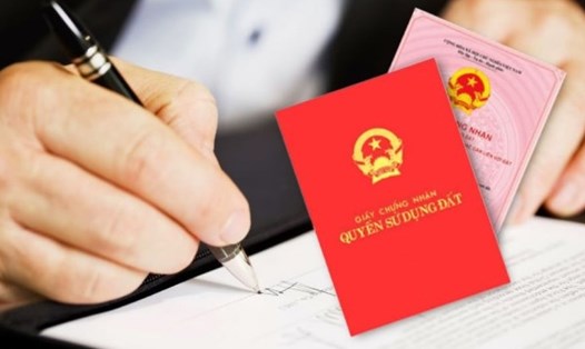Quy trình đủ tính pháp lý khi sang tên sổ đỏ mới nhất. Đồ họa: Phương Anh