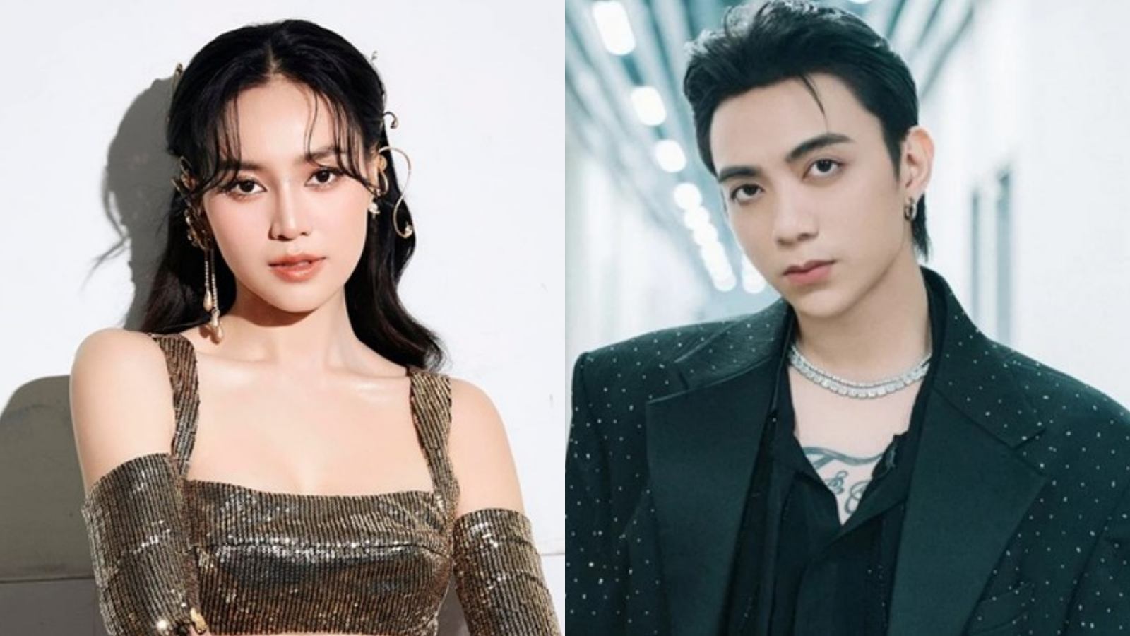 Ninh Duong Lan Ngoc and Soobin Hoang Son. Photo: FBNV